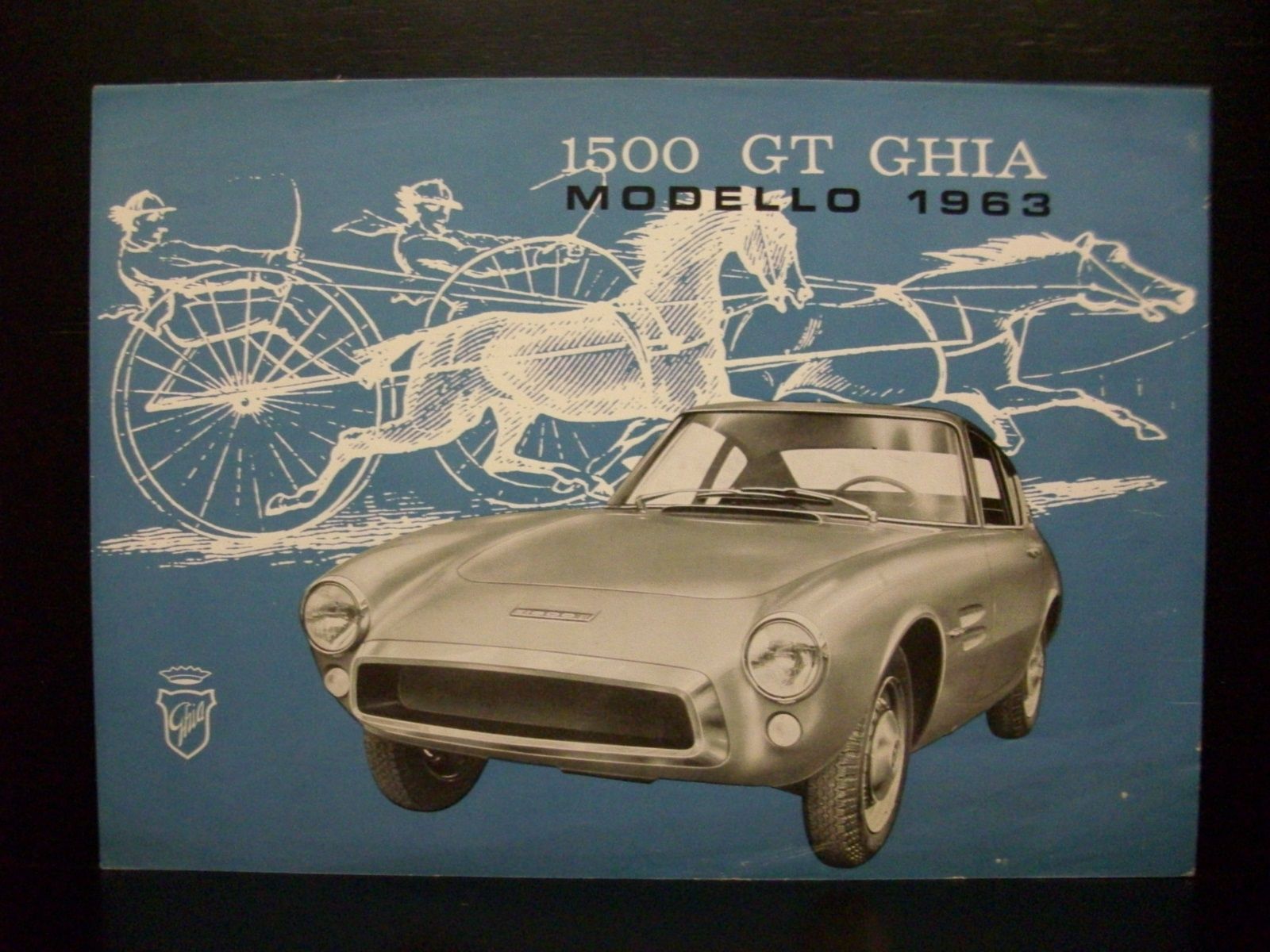 1963 Ghia 1500 GT official brochure