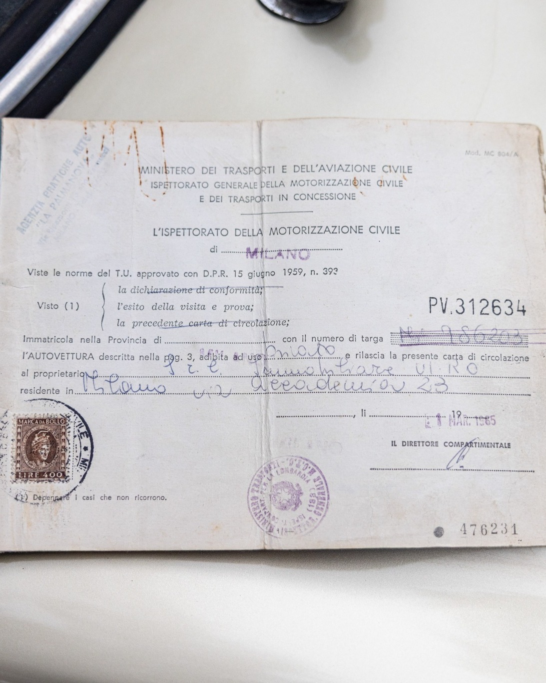 Ghia 1500 GT #0305371 - Photo 10