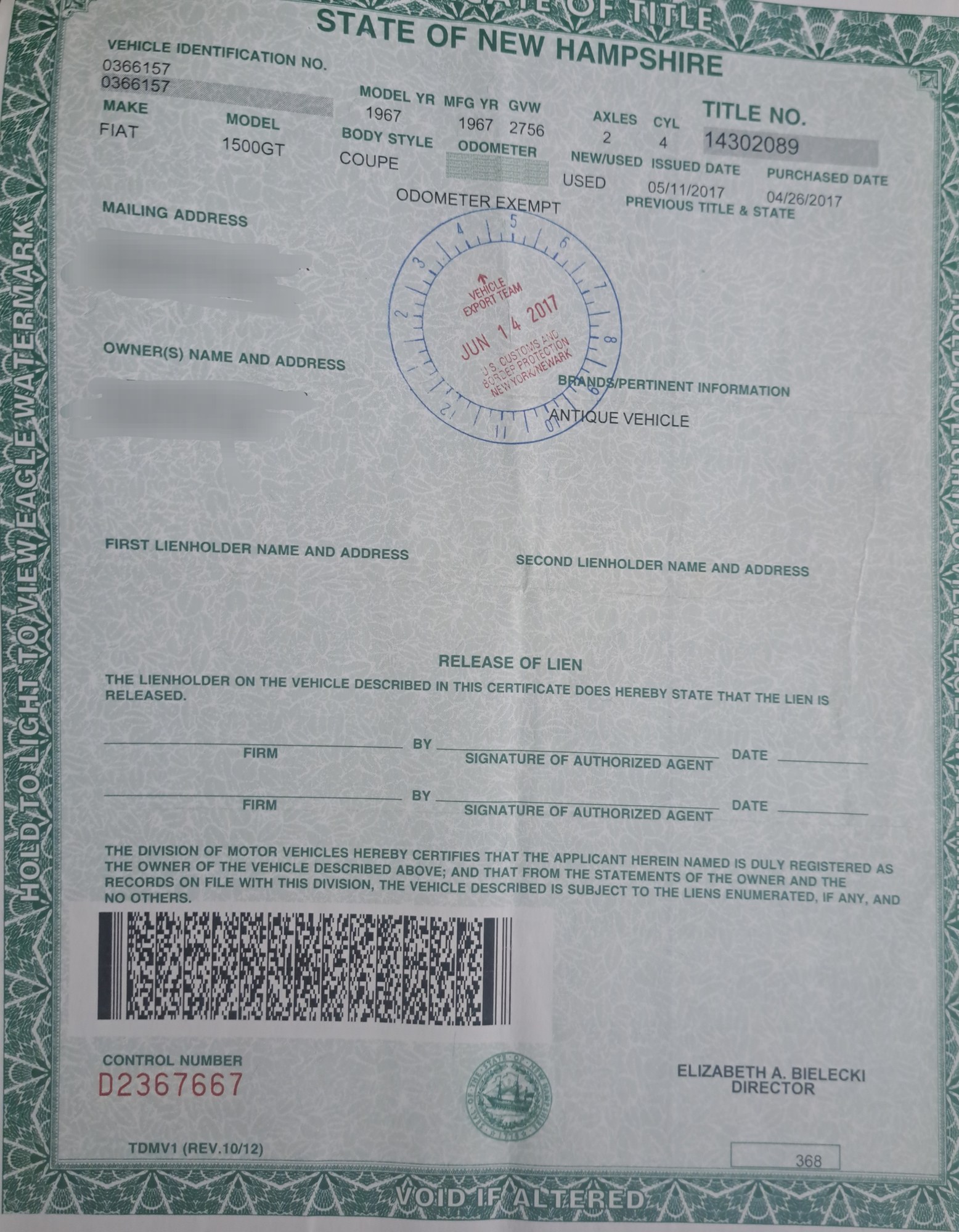 Ghia 1500 GT #0366157 - Photo 17