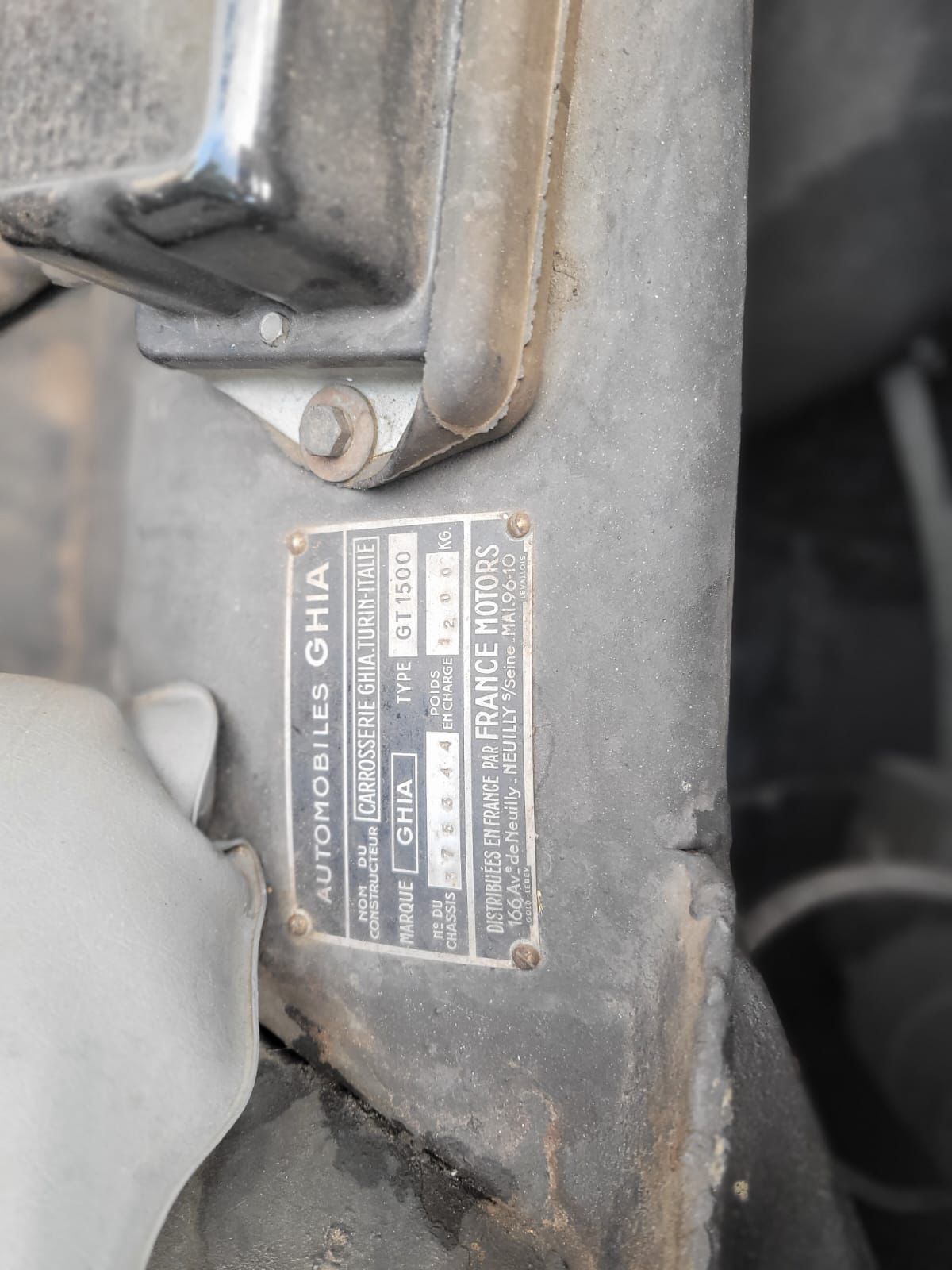 Ghia 1500 GT #0375344 - Photo 6